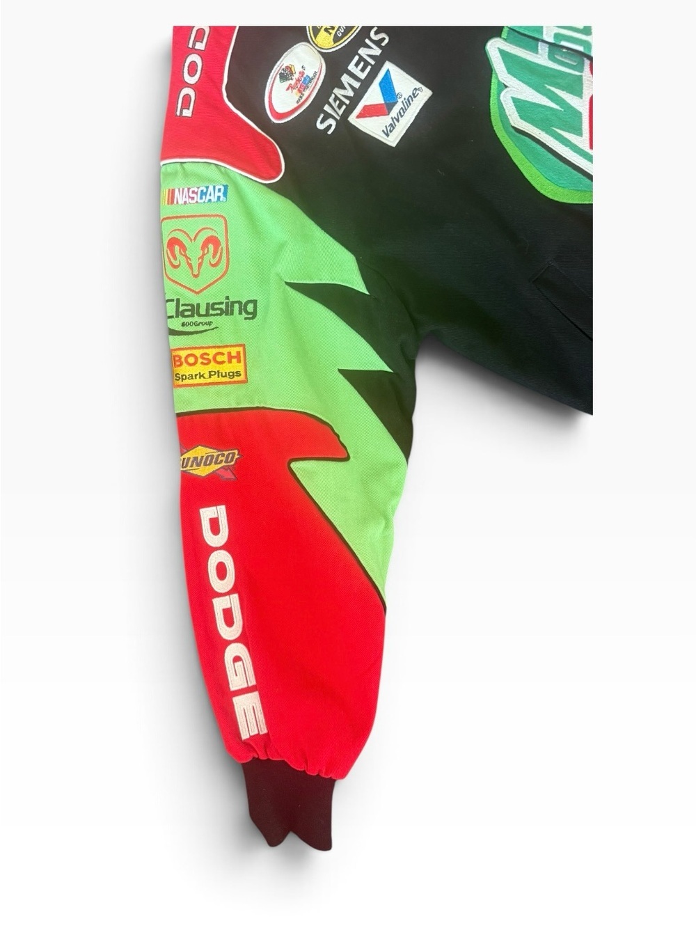 Vintage Kasey Kahne #9 JH Design Mountain Dew Dodge NASCAR Jacket L - Picture 3 of 11